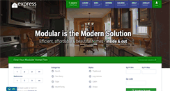 Desktop Screenshot of expressmodular.com